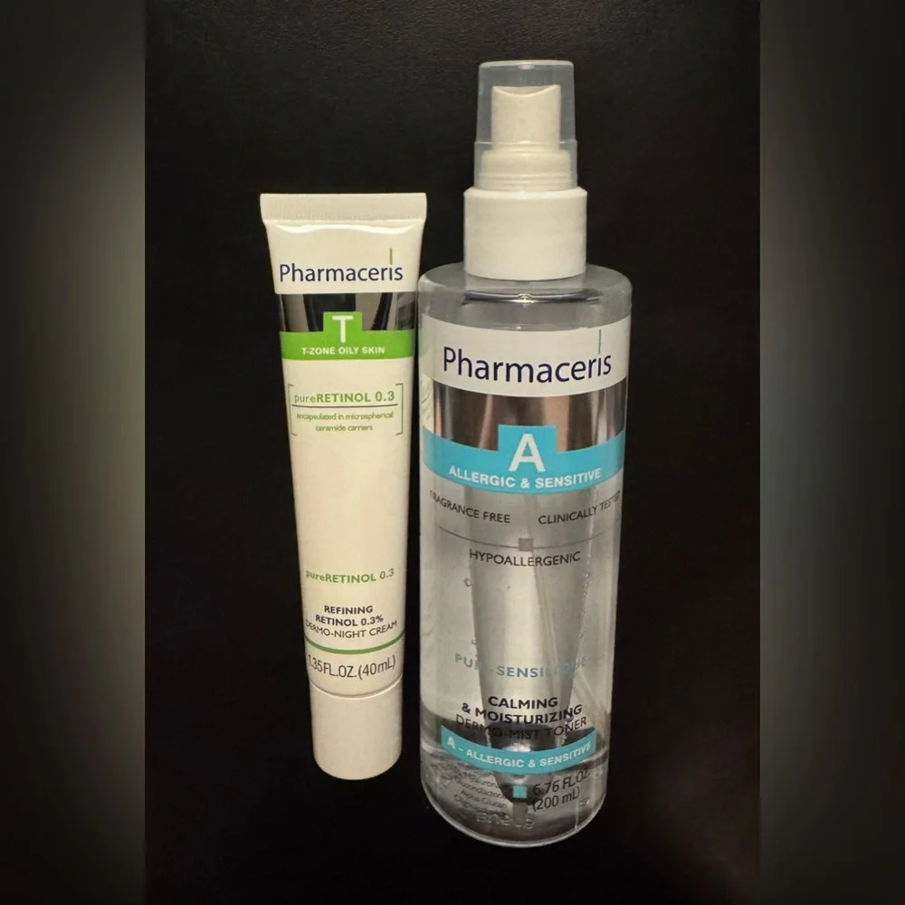 Pharmaceris Pure Retinol Night Cream + Puri-Sensilique Bundle